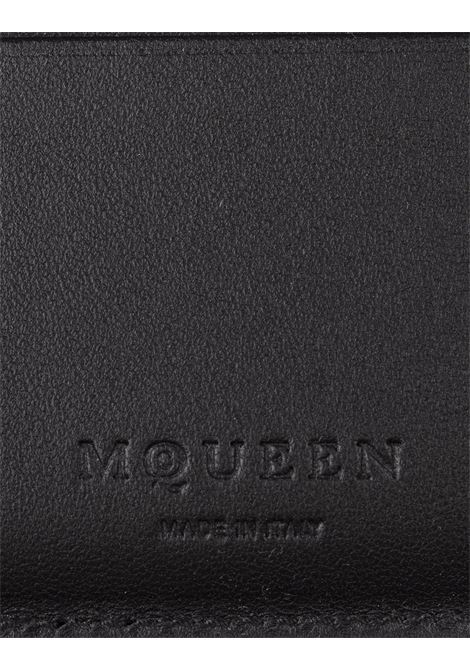 ALEXANDER MCQUEEN Portafoglio Bi-Fold Nero Con Logo - ALEXANDER MCQUEEN Offerte speciali