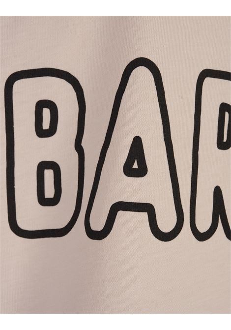 BARROW T-Shirt Bianca Con Stampa Flock - BARROW Super Saving Price