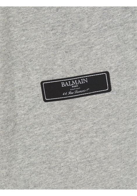 BALMAIN KIDS Joggers Grigi Pierre Balmain - BALMAIN KIDS Fino al 55% di sconto