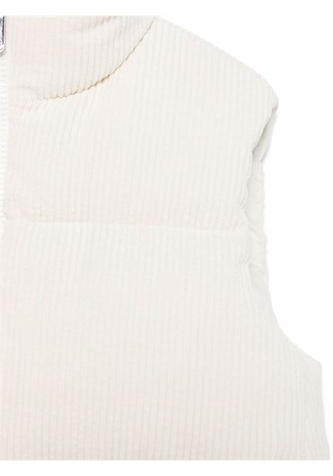 IL GUFO Gilet Imbottito In Velluto a Coste Bianco - IL GUFO Italy