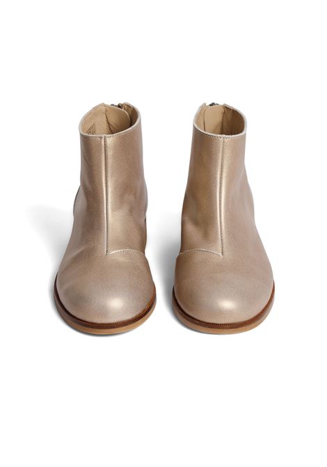 BONPOINT Stivaletti Giara In Pelle Oro - BONPOINT In Linea