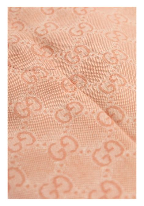 GUCCI KIDS Gonna In Flanella Di Lana Jacquard Gucci Rosa - GUCCI KIDS Spedizione Gratuita