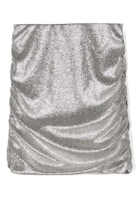 MISS BLUMARINE KIDS Mingionna Metallizzata Argento - MISS BLUMARINE KIDS Sconto
