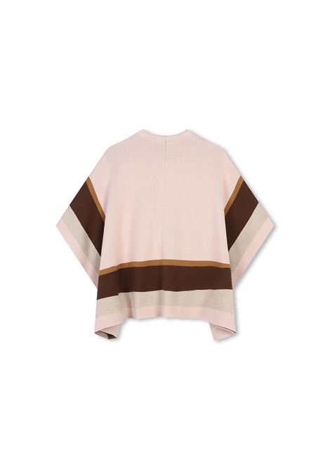 CHLOÉ KIDS Mantella Rosa Con Righe a Contrasto - CHLOÉ KIDS I Più Venduti