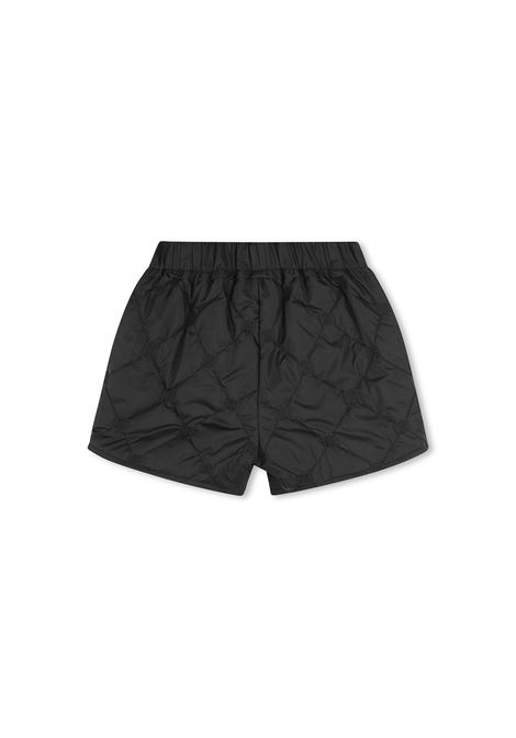 GIVENCHY KIDS Shorts Trapuntati Neri Con Motivo 4G Ricamato - GIVENCHY KIDS Prezzo di fabbrica