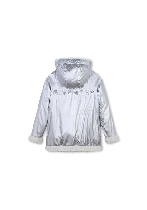 GIVENCHY KIDS Giacca Reversibile Bianca e Argento - GIVENCHY KIDS Offerta speciale