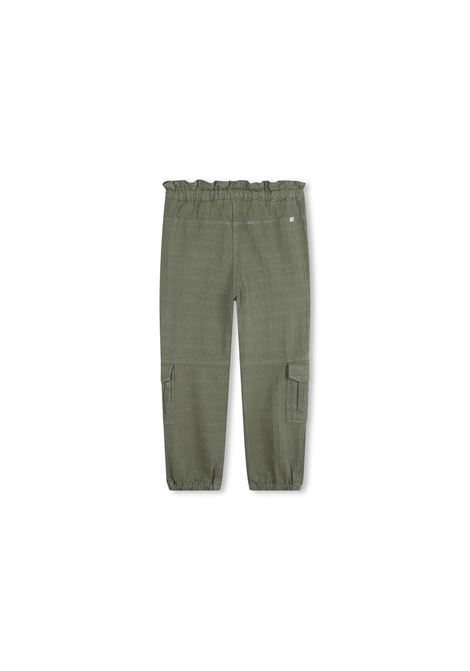 GIVENCHY KIDS Pantaloni Cargo Verdi Con Motivo 4G Jacquard - GIVENCHY KIDS Offerta esclusiva
