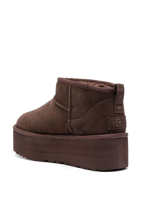 UGG Stivali Con Plateau Classic Ultra Mini Burnt Cedar - UGG Prezzo basso