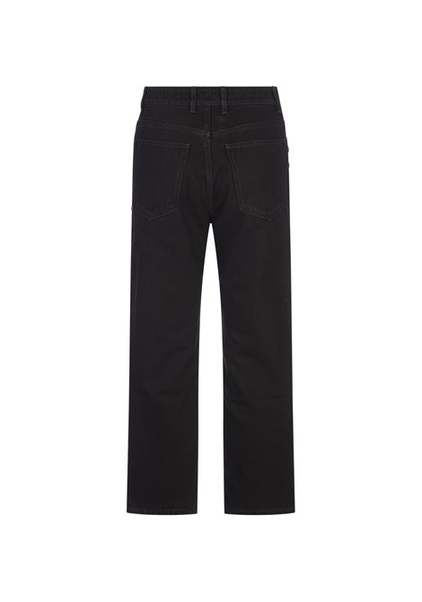 RABANNE Jeans Boyfriend Neri Con Borchie Dorate - RABANNE ACQUISTA ORA