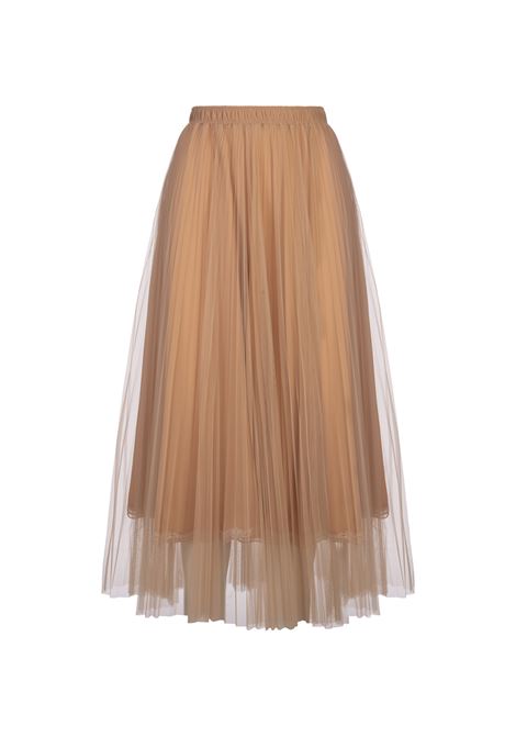 ERMANNO SCERVINO Gonna Midi In Tulle Beige - ERMANNO SCERVINO Enormi sconti