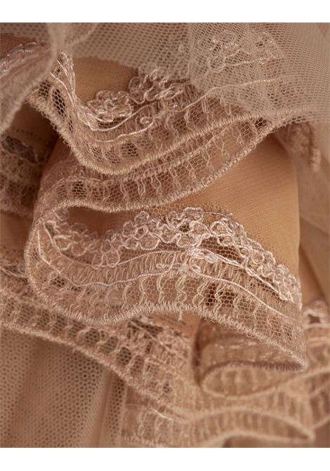 ERMANNO SCERVINO Gonna Midi In Tulle Beige - ERMANNO SCERVINO Enormi sconti