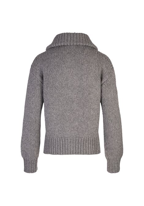 FABIANA FILIPPI Cardigan Bomber in Platinum Roccia - FABIANA FILIPPI Duty-free