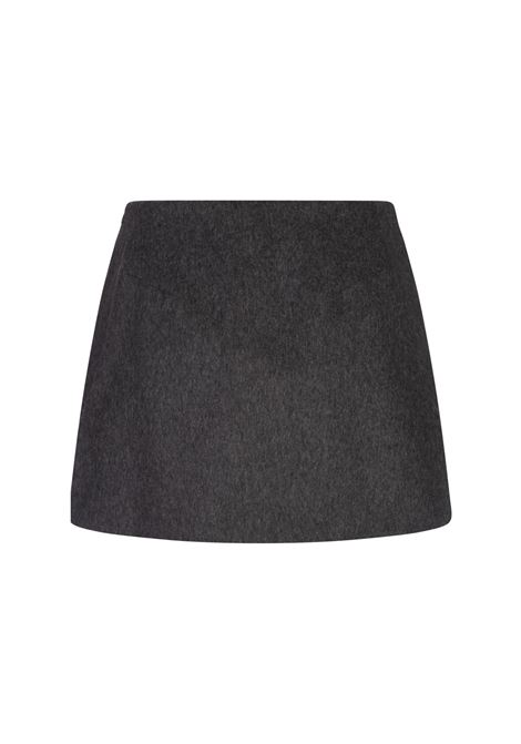 ERMANNO SCERVINO Minigonna-Shorts In Lana Grigia - ERMANNO SCERVINO 50% di sconto per tempo limitato
