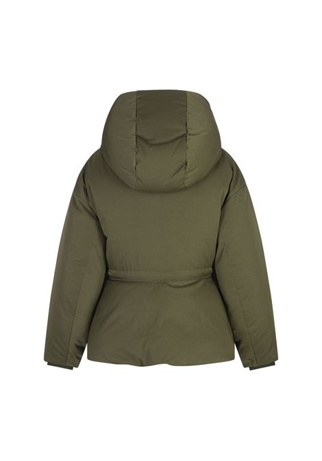 ALEXANDER MCQUEEN Piumino Con Volant in Verde - ALEXANDER MCQUEEN Presa