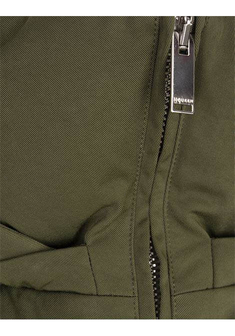 ALEXANDER MCQUEEN Piumino Con Volant in Verde - ALEXANDER MCQUEEN Presa