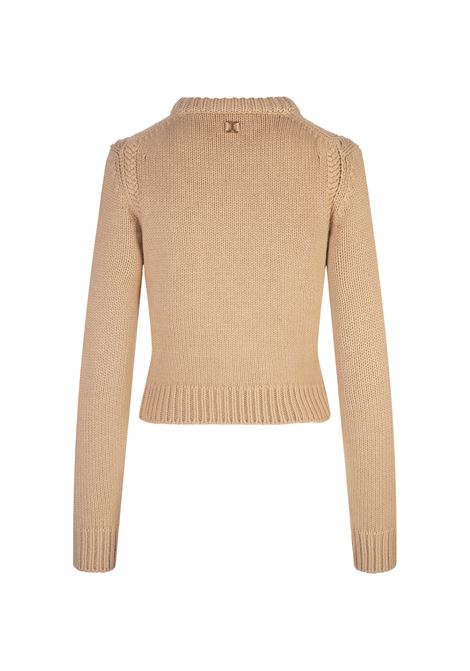 CHLOÉ Pullover in Cotone e Cashmmere Ultimate Nude - CHLOÉ Economico