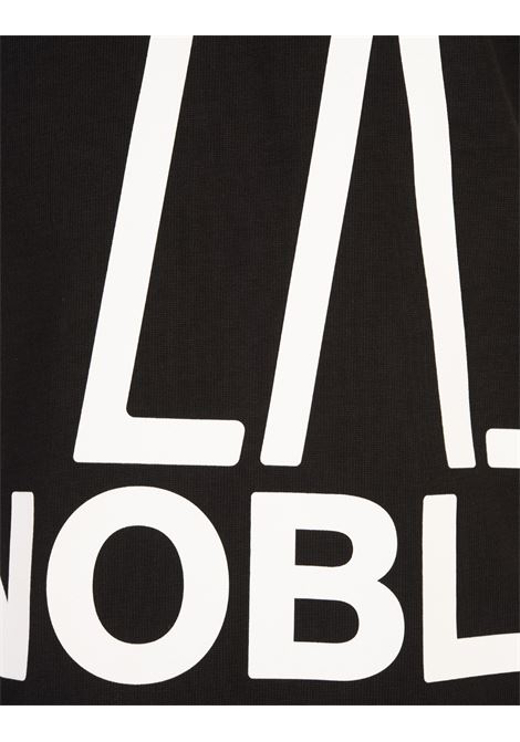 MONCLER GRENOBLE T-Shirt Nera Con Logo Moncler Grenoble - MONCLER GRENOBLE Vendita Calda