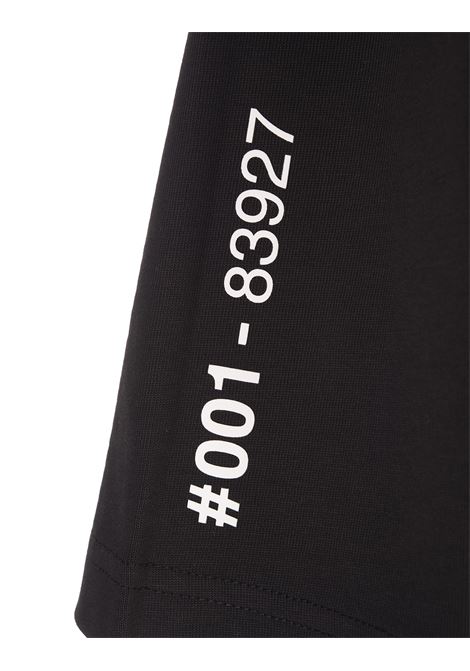 MONCLER GRENOBLE T-Shirt Nera Con Logo Moncler Grenoble - MONCLER GRENOBLE Vendita Calda