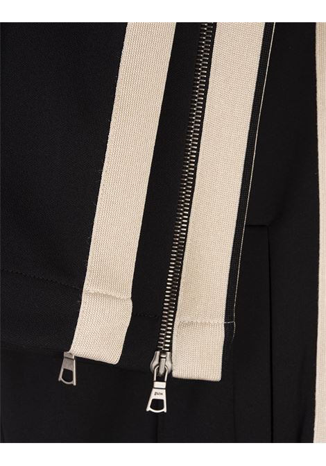 PALM ANGELS Joggers Neri Con Logo e Bande a Contrasto - PALM ANGELS Vendita Economica