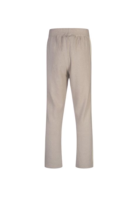 PALM ANGELS Pantaloni Track In Lana e Cashmere Beige Chiaro - PALM ANGELS Negozio