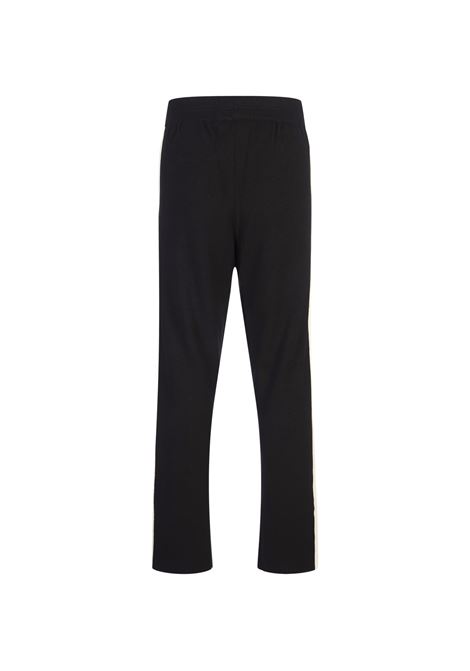 PALM ANGELS Pantaloni Track In Lana e Cashmere Neri - PALM ANGELS In Saldo