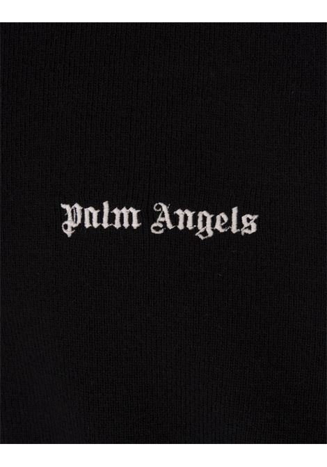 PALM ANGELS Giacca Track In Lana e Cashmere Nera - PALM ANGELS Moda
