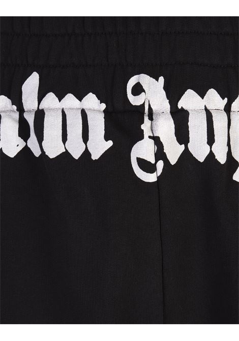 PALM ANGELS Joggers Neri Con Logo Sulla Vita - PALM ANGELS Negozio online di fabbrica