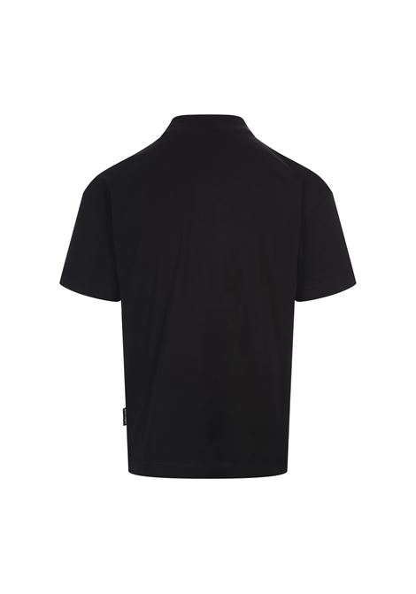 PALM ANGELS T-Shirt Logo Gothic Nera - PALM ANGELS Offerta Anniversario