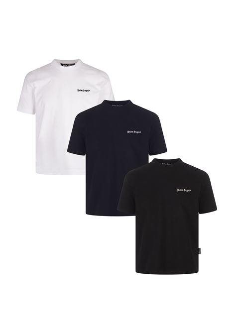 PALM ANGELS Set T-Shirt In Cotone Con Logo - PALM ANGELS Smaltimento dello stoccaggio