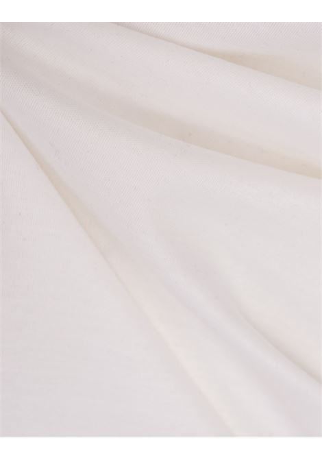 BOSS T-Shirt Regular Fit In Cotone Mercerizzato Bianco - BOSS Sconti VIP