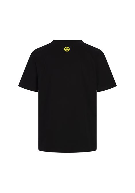 BARROW T-Shirt Nera Con Logo e Smile - BARROW Prezzo basso
