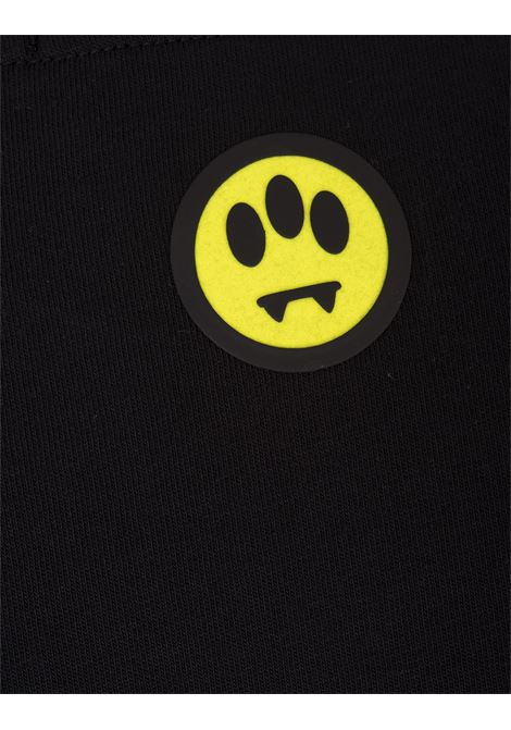 BARROW T-Shirt Nera Con Logo e Smile - BARROW Prezzo basso