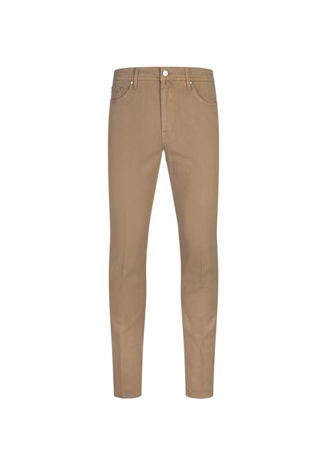 BSETTECENTO Jeans Slim Tapered In Denim Beige - BSETTECENTO Ultimi tre giorni
