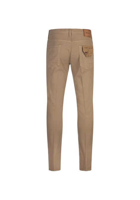 BSETTECENTO Jeans Slim Tapered In Denim Beige - BSETTECENTO Ultimi tre giorni