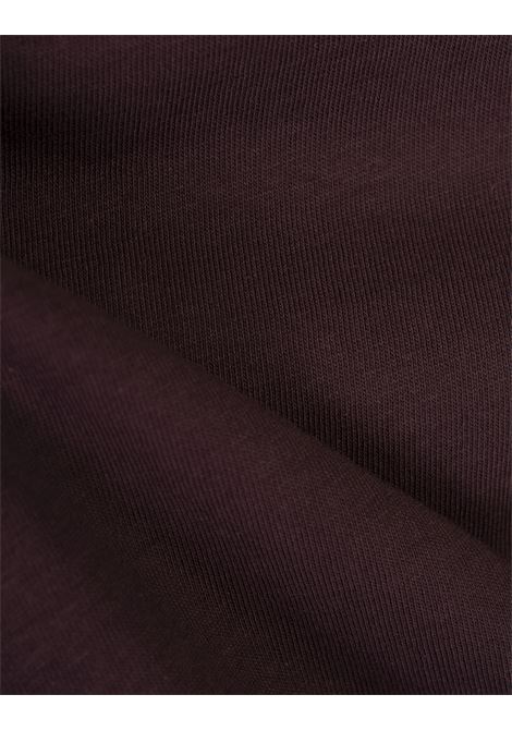 BOSS T-Shirt Bordeaux Con Logo Stampato In Gomma - BOSS Latest stili