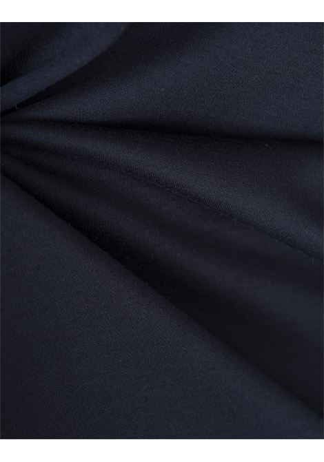 BOSS T-Shirt Regular Fit In Cotone Mercerizzato Blu Navy - BOSS Fino al 55% di sconto