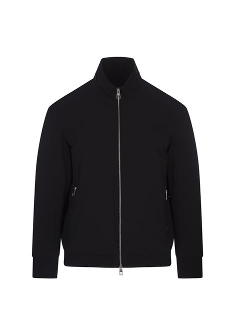 MONTECORE Bomber In Tessuto Tecnico Blu Navy - MONTECORE Super sconto