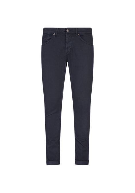 DONDUP Pantaloni George 5 Tasche In Cotone Stretch Blu - DONDUP Enormi sconti