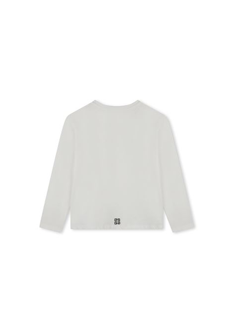 GIVENCHY KIDS T-Shirt GIVENCHY 4G Bianco/Grigio - GIVENCHY KIDS Nuovo