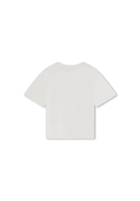 CHLOÉ KIDS T-Shirt Bianca Con Logo - CHLOÉ KIDS Affare Del Giorno