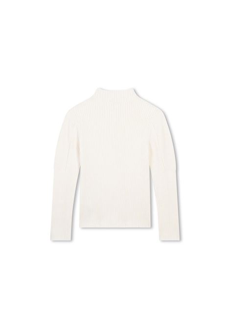 CHLOÉ KIDS Maglione Avorio Con Scollo Rotondo - CHLOÉ KIDS Outlet