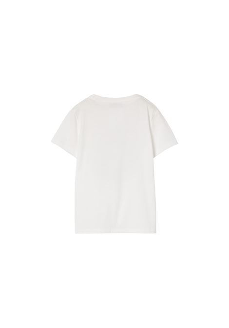 GUCCI KIDS T-Shirt Bianca Con Stampa Gucci G - GUCCI KIDS Grande vendita