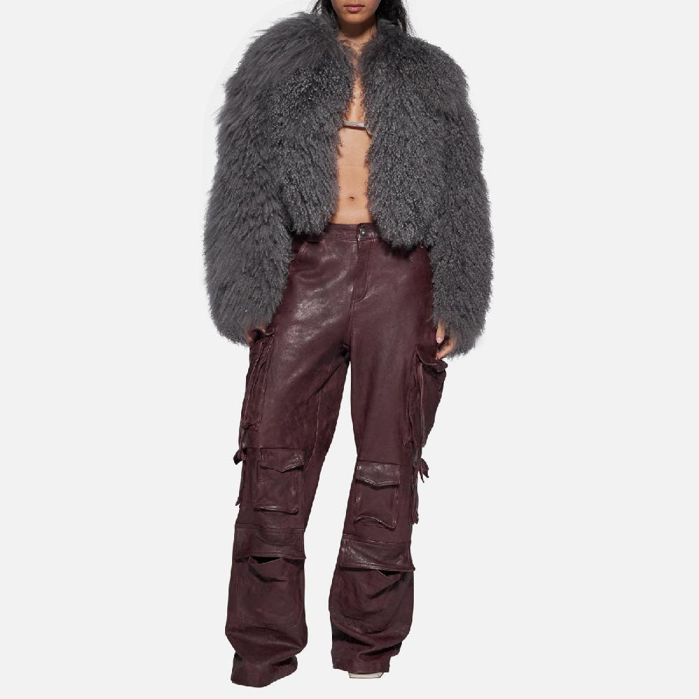 Salvatore Santoro GIACCA IN SHEARLING - GREY In Vendita
