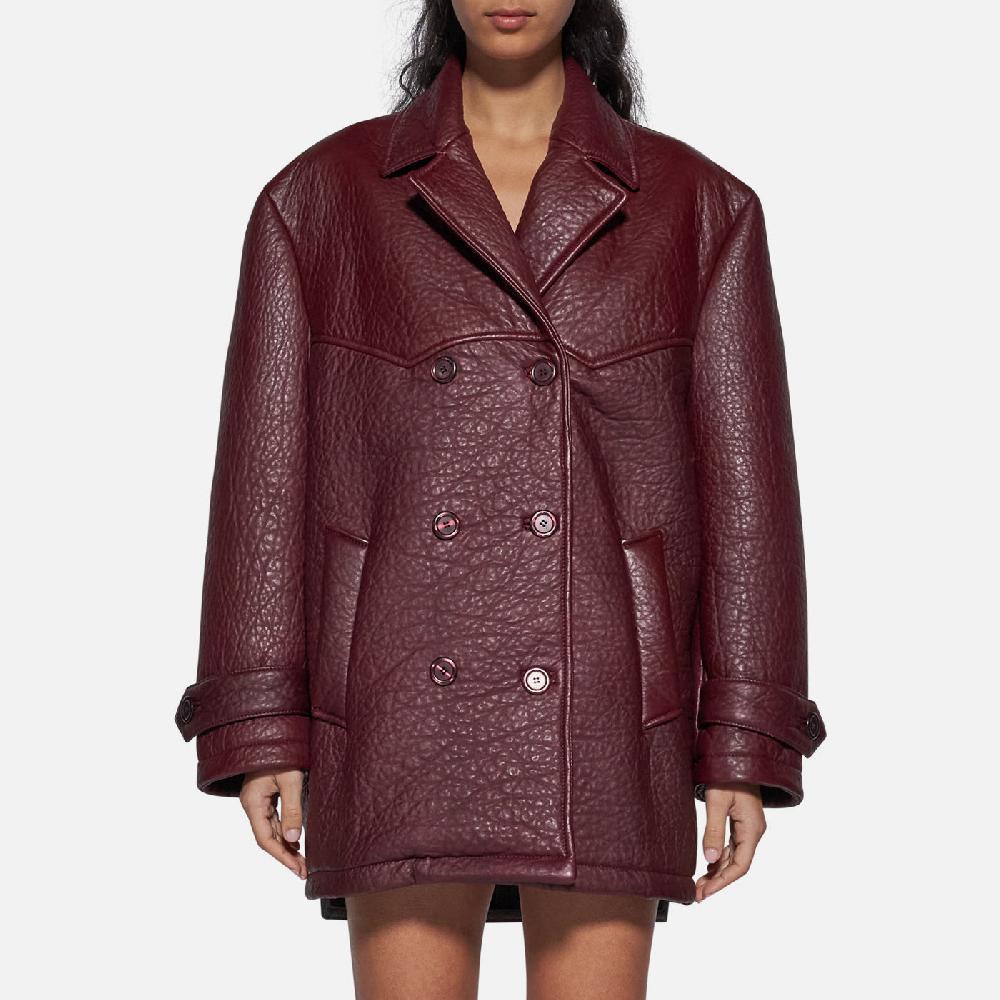 Salvatore Santoro GIACCA IN PELLE - BORDEAUX Hotsell