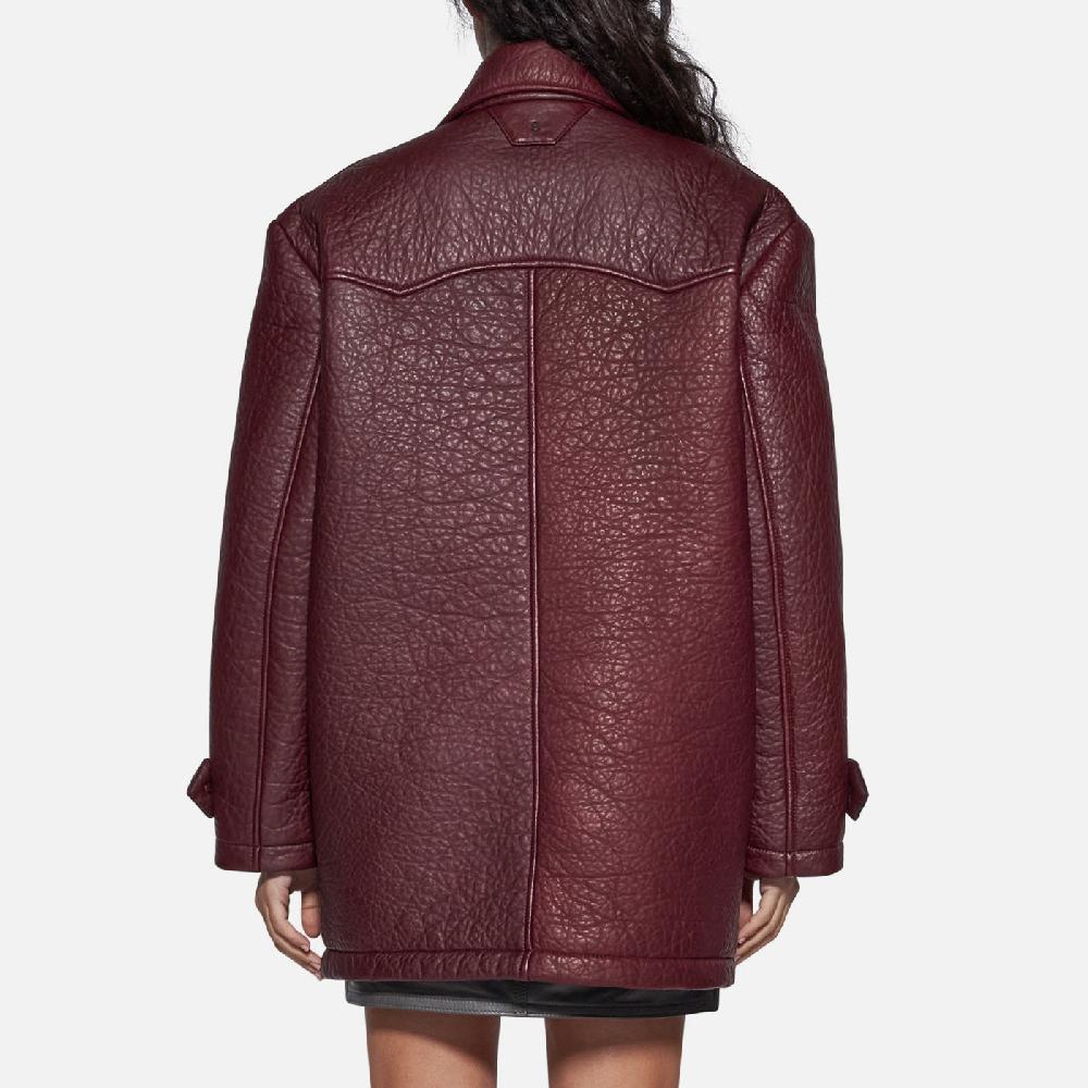 Salvatore Santoro GIACCA IN PELLE - BORDEAUX Hotsell