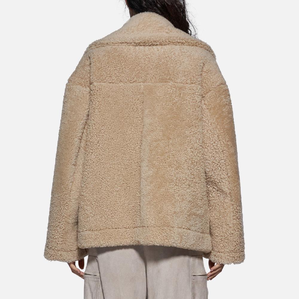 Salvatore Santoro GIACCA IN SHEARLING - BEIGE Vendita Economica