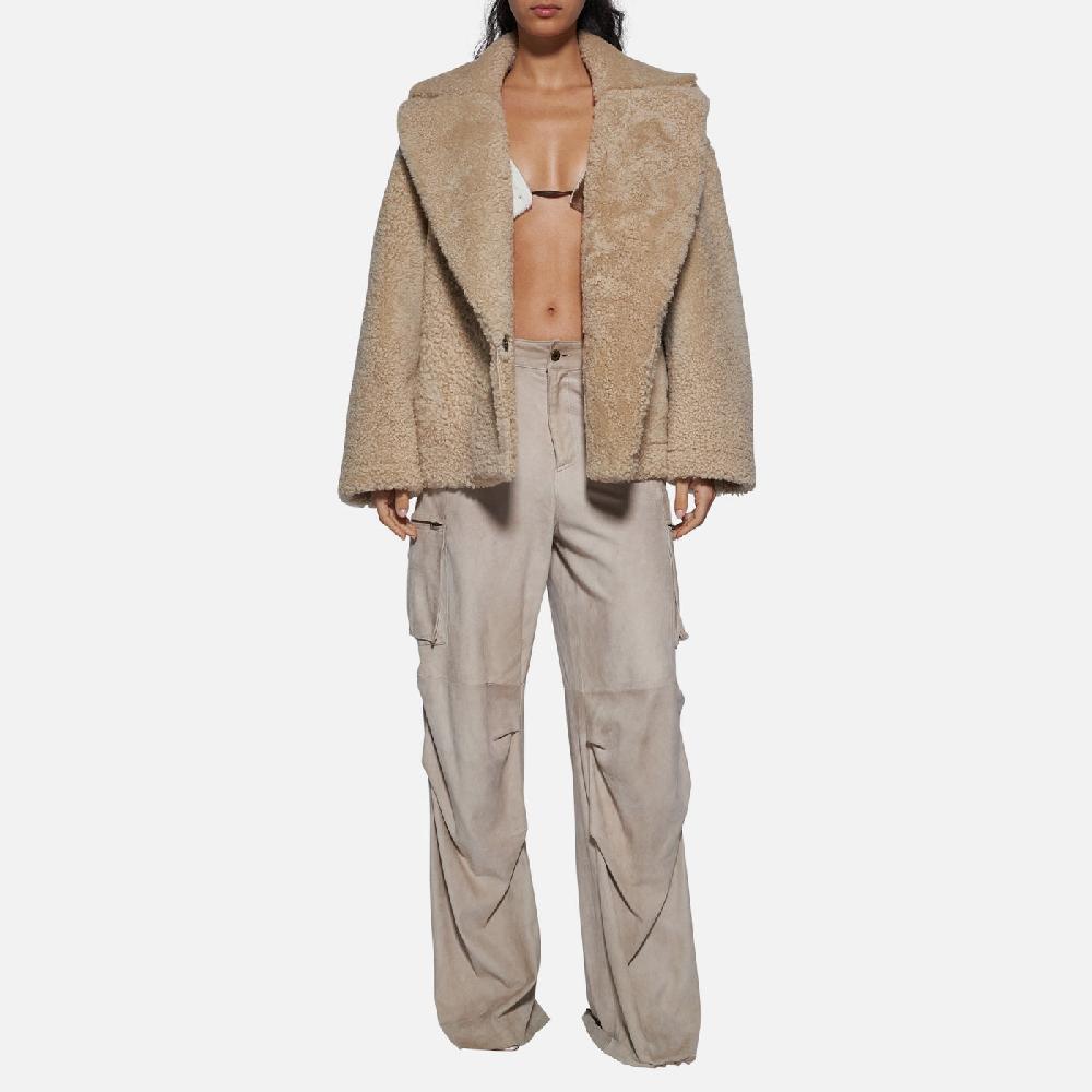 Salvatore Santoro GIACCA IN SHEARLING - BEIGE Vendita Economica