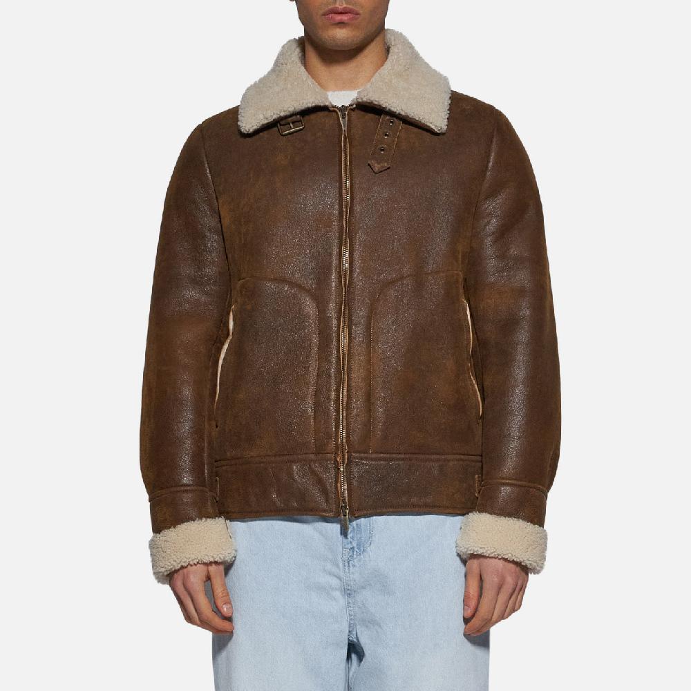 Salvatore Santoro GIACCA IN SHEARLING - CAMEL Moda