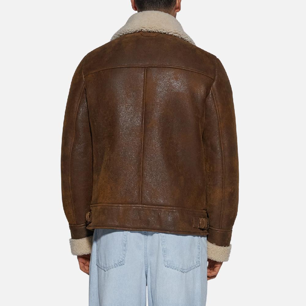 Salvatore Santoro GIACCA IN SHEARLING - CAMEL Moda
