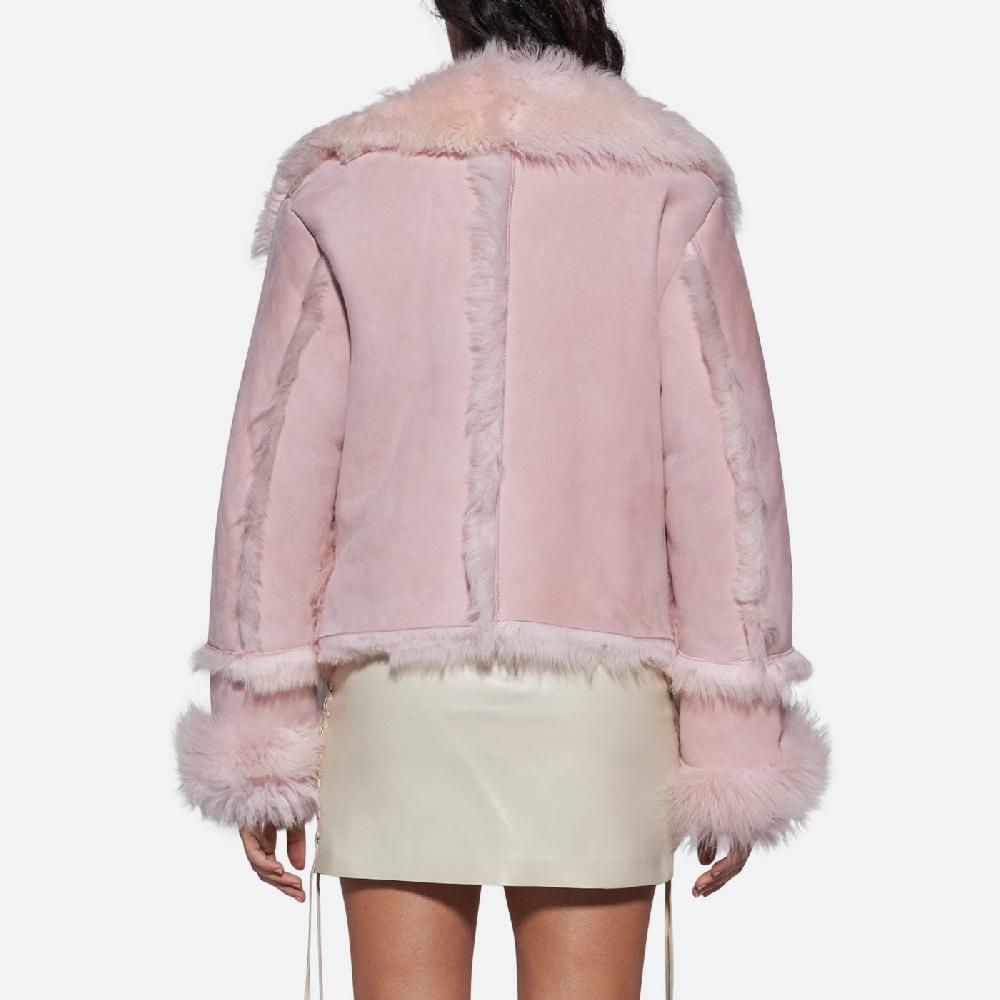 Salvatore Santoro GIACCA IN SHEARLING - ROSE Fino Al -60%
